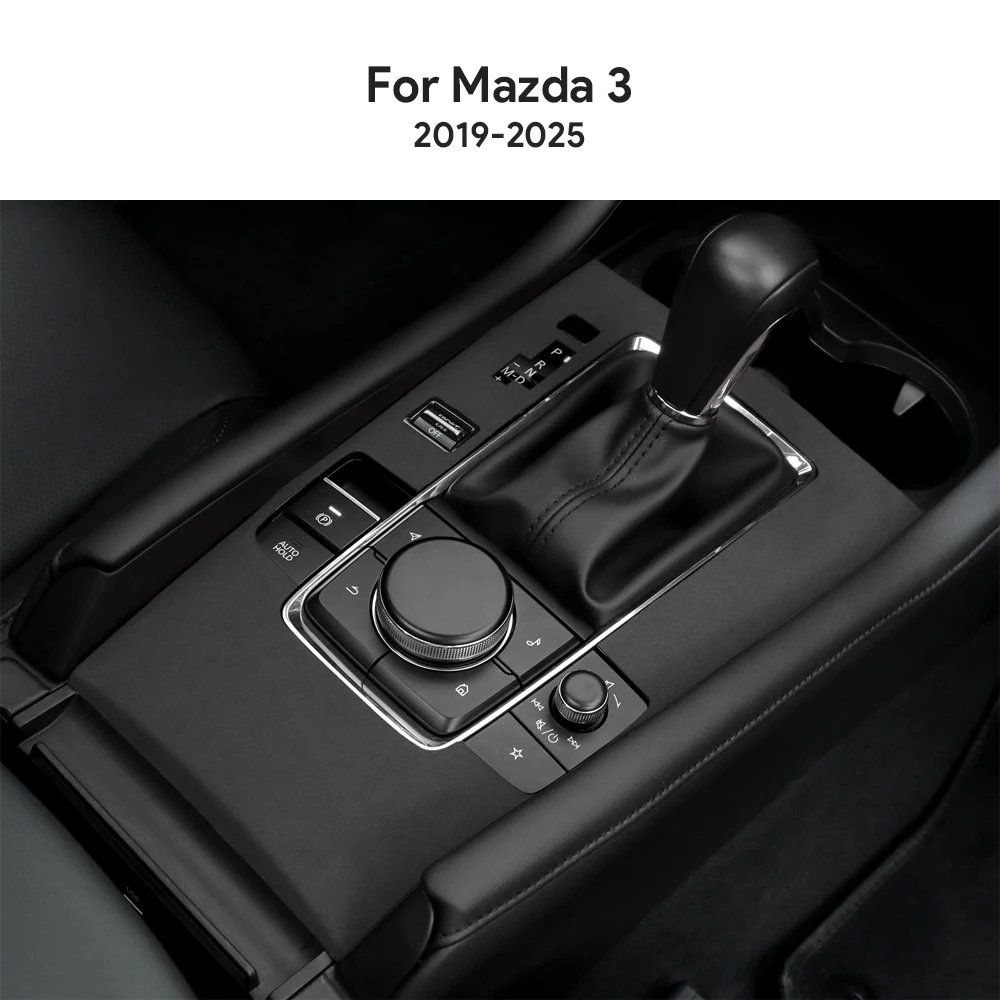 For Mazda 3 Axela BP 2019 2020 2021 2022 2023 2024 2025 Top Suede Trim Sticker Car Automatic Gear Shift Panel With Sports Button
For Mazda 3 Axela BP 2019 2020 2021 2022 2023 2024 2025 Top Suede Trim Sticker Car Automatic Gear Shift Panel With Sports Button