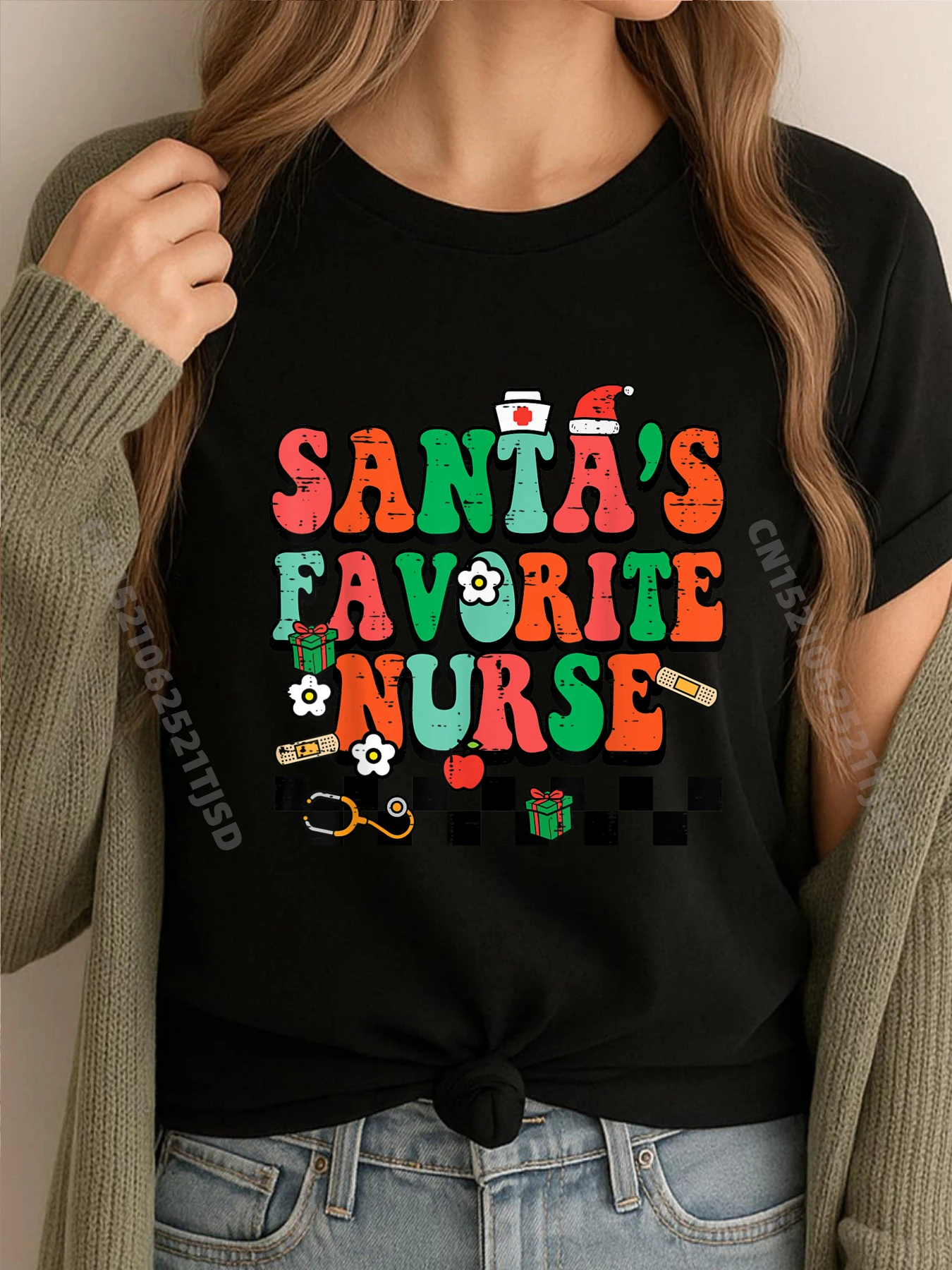 Santa Favorite Nurse Xmas Christmas Scrub Top 3d Printed T Shirts Shirts For Woman Thanksgiving
Santa Favorite Nurse Xmas Christmas Scrub Top 3d Printed T Shirts Shirts For Woman Thanksgiving