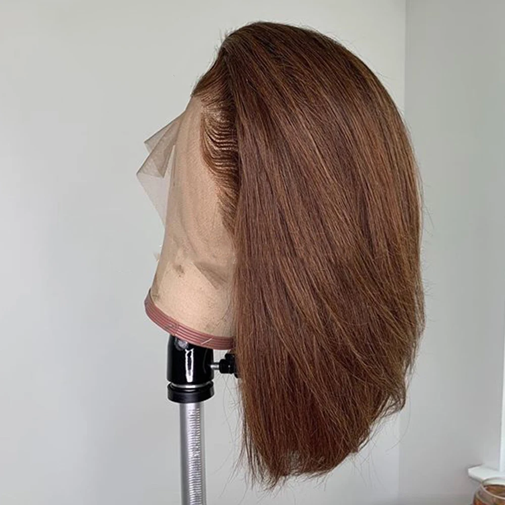 Short Bob Natural 28 inch Long Brown Body Wave 5x5 Silk Base Jewish Human Hair Wig Baby Hair HD Lace European Hair Preplucked
Short Bob Natural 28 inch Long Brown Body Wave 5x5 Silk Base Jewish Human Hair Wig Baby Hair HD Lace European Hair Preplucked