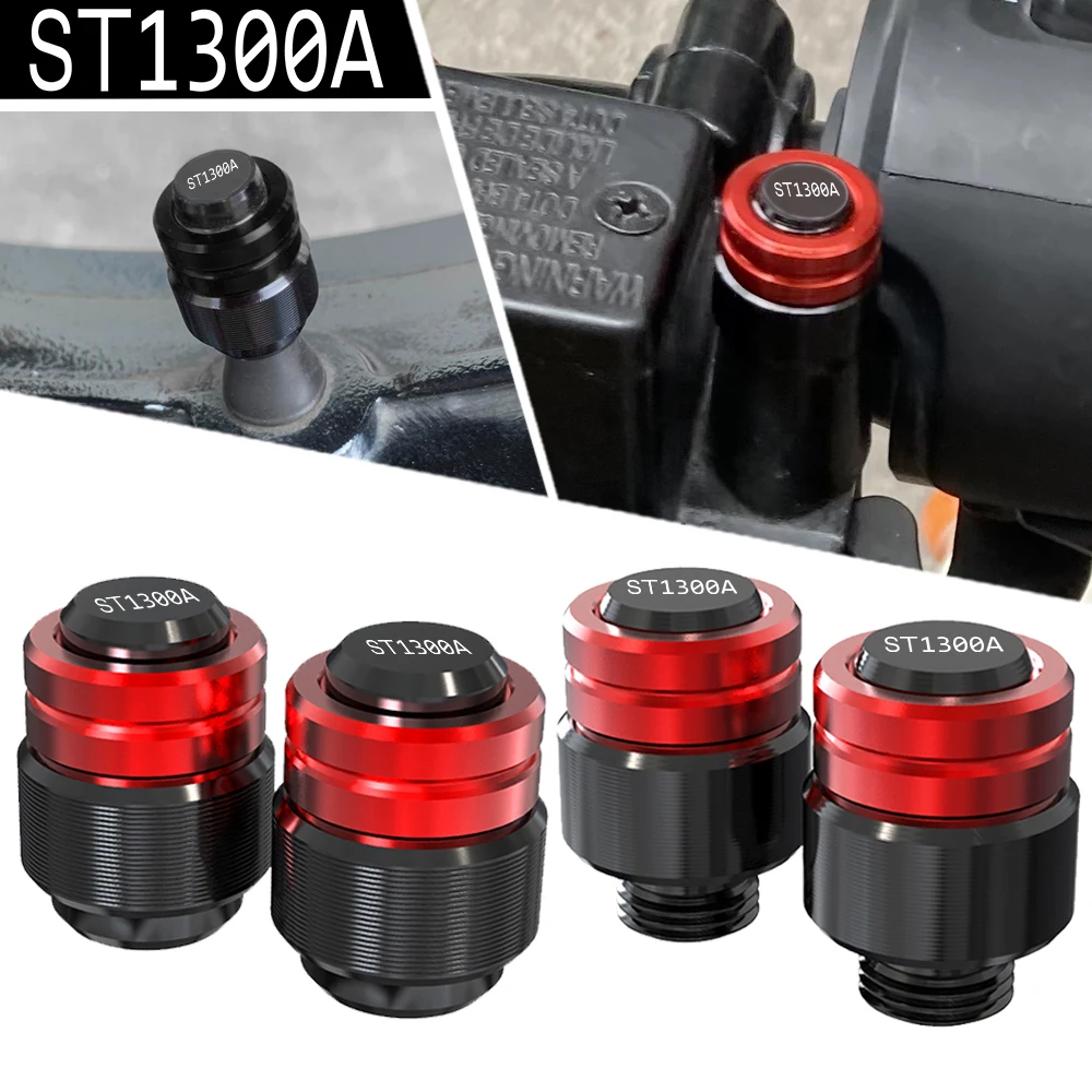 FOR HONDA ST1300A ST 1300A 2003 2004 2005 2006 2007 Motorcycle Rearview Mirror Plug Hole Screw Cap & Tire Valve Stem Caps Cover
FOR HONDA ST1300A ST 1300A 2003 2004 2005 2006 2007 Motorcycle Rearview Mirror Plug Hole Screw Cap & Tire Valve Stem Caps Cover