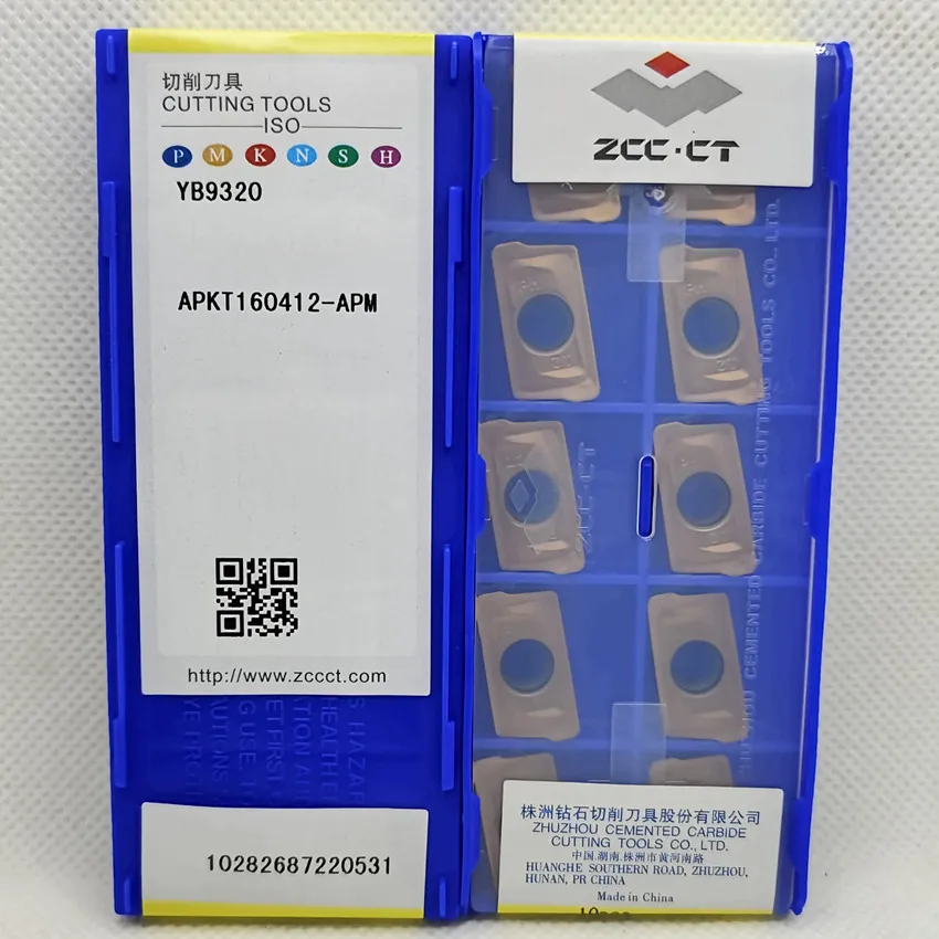 APKT160412-APM YB9320 ZCC.CT CNC blade carbide inserts Milling inserts For Steel, Stainless steel 10pcs/box
APKT160412-APM YB9320 ZCC.CT CNC blade carbide inserts Milling inserts For Steel, Stainless steel 10pcs/box