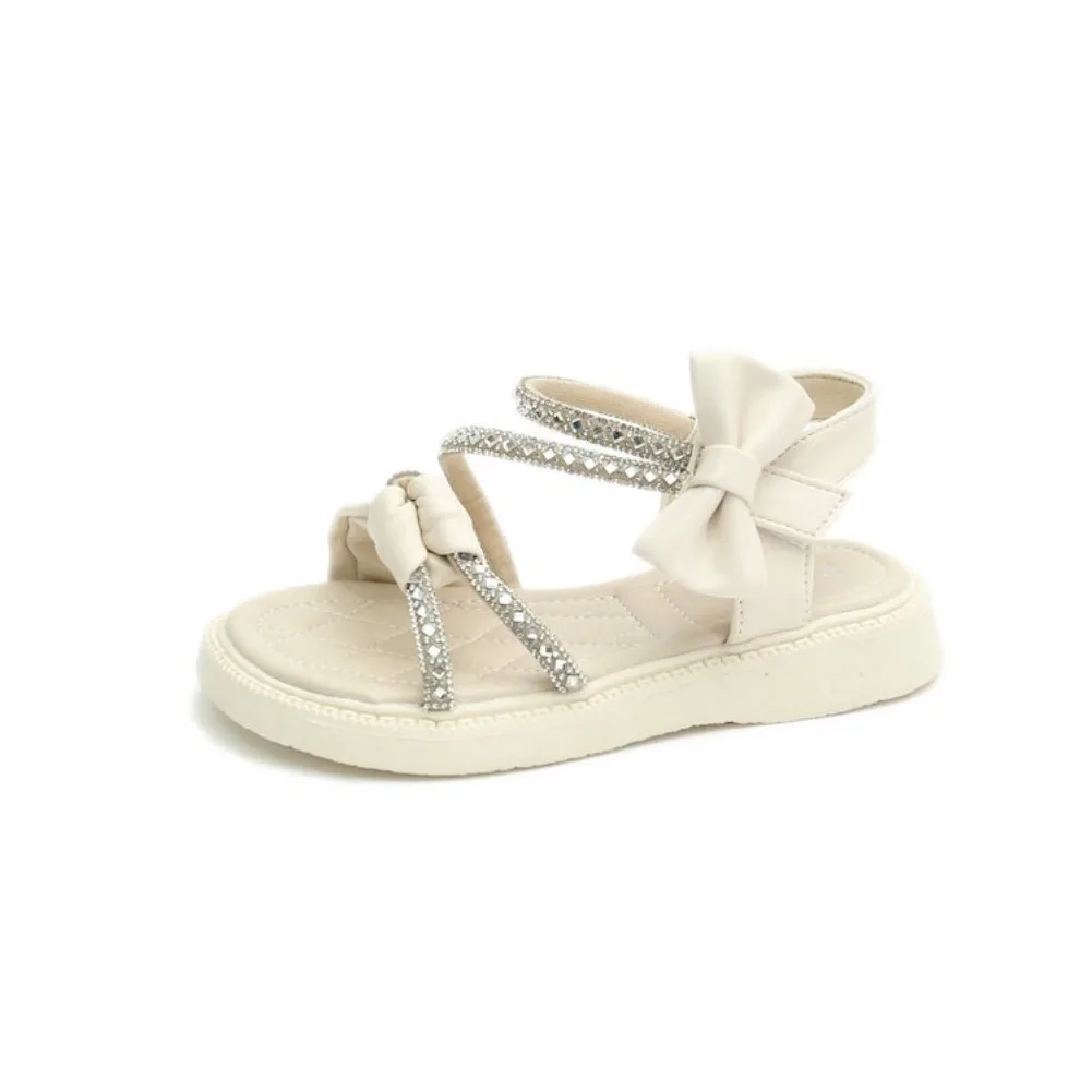 Children's Summer Sandals Big Girls Cute Princess Shoes Fashion Rhinestone Sandals Open-toe Bowknot Toddlers Soft Beach Shoes
Children's Summer Sandals Big Girls Cute Princess Shoes Fashion Rhinestone Sandals Open-toe Bowknot Toddlers Soft Beach Shoes