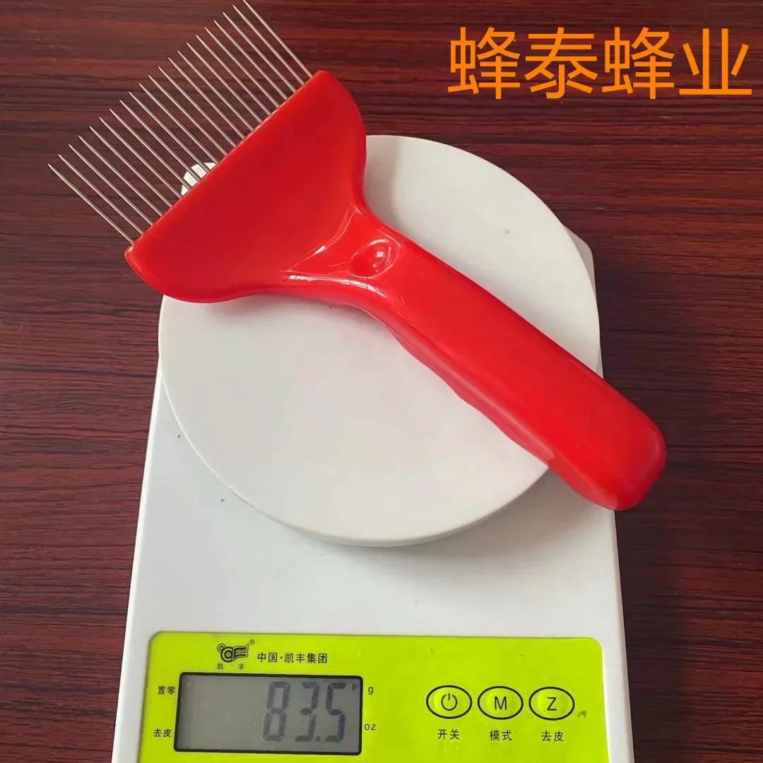 Red Beehive Tool, 21 Needle Thick Handle, Stainless Steel, just Cut Honey, Fork, Scraper, Honey Shovel, Bee Tool, 2Pcs
Red Beehive Tool, 21 Needle Thick Handle, Stainless Steel, just Cut Honey, Fork, Scraper, Honey Shovel, Bee Tool, 2Pcs