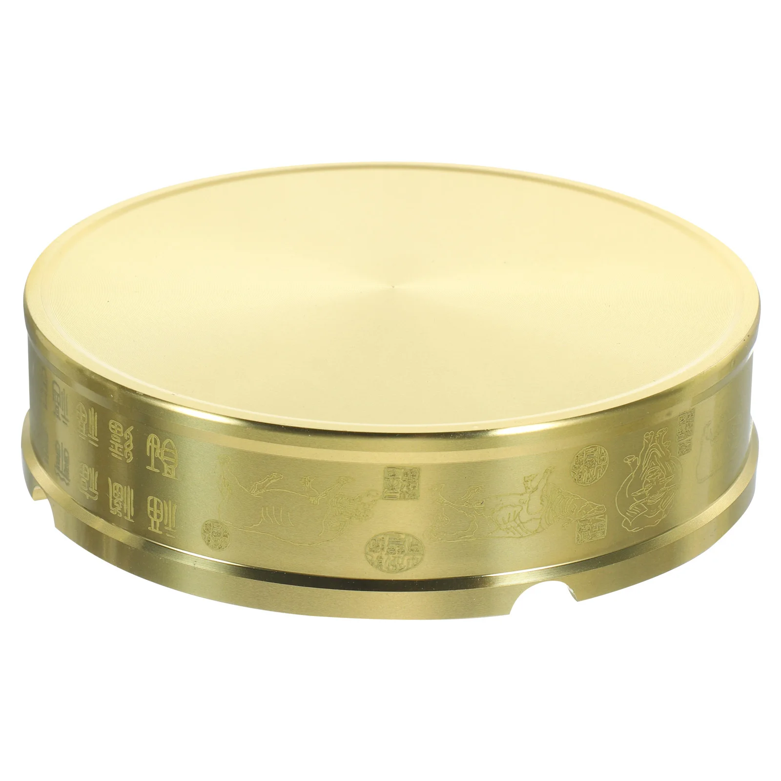 Delicate Round Brass Incense Burner Base Artistic Decorative Ash Holder for Living Room Bedroom Sauna Yoga Space
Delicate Round Brass Incense Burner Base Artistic Decorative Ash Holder for Living Room Bedroom Sauna Yoga Space