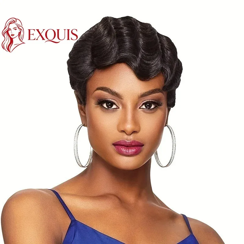 Short Pixie Cut Wave Bob Natural Color 99j#4#27#100% Human Hair Full Machine Wig Brazilian Virgin RemyFor Black Women Daily Use
Short Pixie Cut Wave Bob Natural Color 99j#4#27#100% Human Hair Full Machine Wig Brazilian Virgin RemyFor Black Women Daily Use