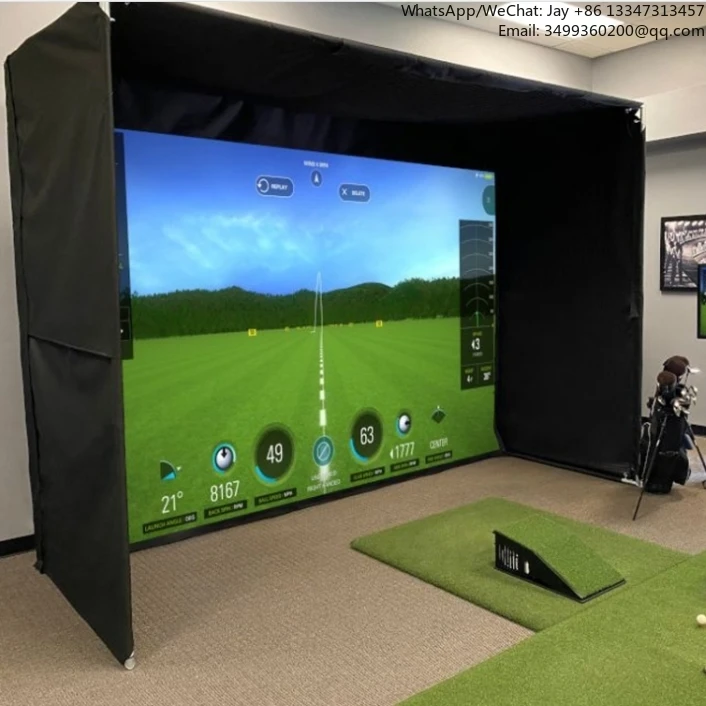 2024 New Thickened Golf Impact Muted Screen Sandwich Screen Customize Size White HD Golf Projector Screen For Golf Simulator
2024 New Thickened Golf Impact Muted Screen Sandwich Screen Customize Size White HD Golf Projector Screen For Golf Simulator