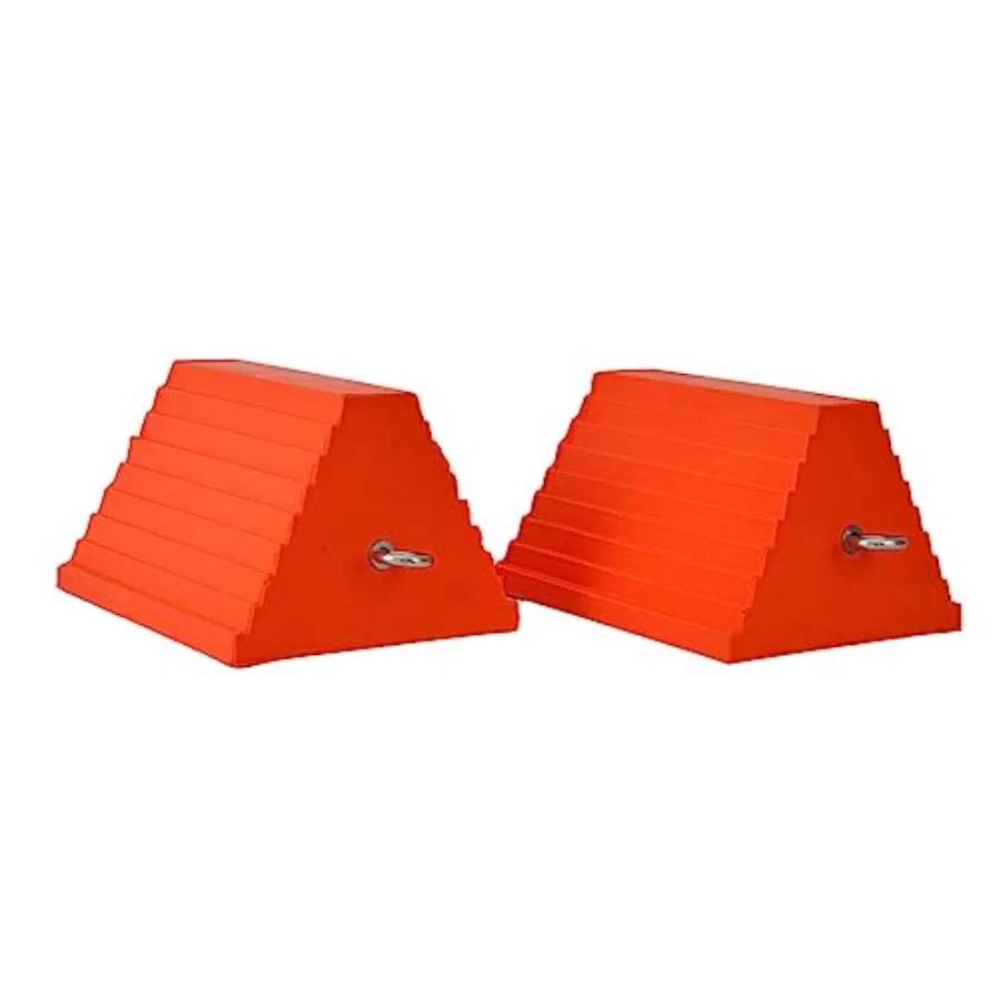 Wheel Chocks Heavy Duty Wheel Chock with Handle Rubber Wheel Chocks for Boat Trailers RV Truck Camper 2 Pack Orange
Wheel Chocks Heavy Duty Wheel Chock with Handle Rubber Wheel Chocks for Boat Trailers RV Truck Camper 2 Pack Orange
