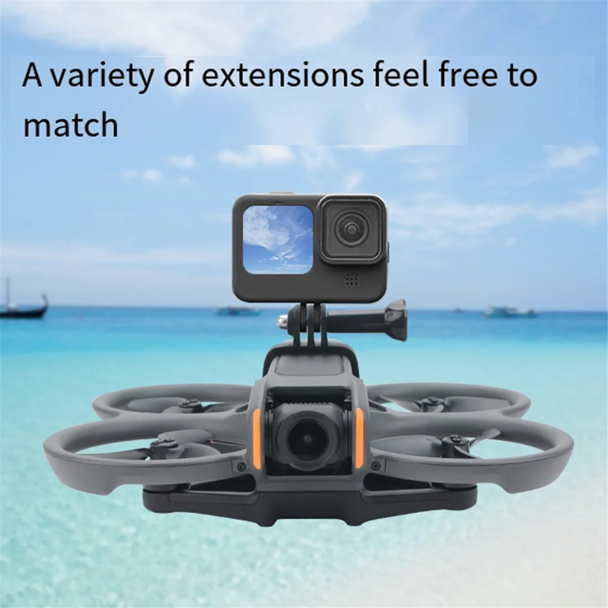 ATS-для DJI Avata 2, адаптер верхнего расширительного кронштейна, спортивная камера с фиксированной защелкой
ATS-для DJI Avata 2, адаптер верхнего расширительного кронштейна, спортивная камера с фиксированной защелкой