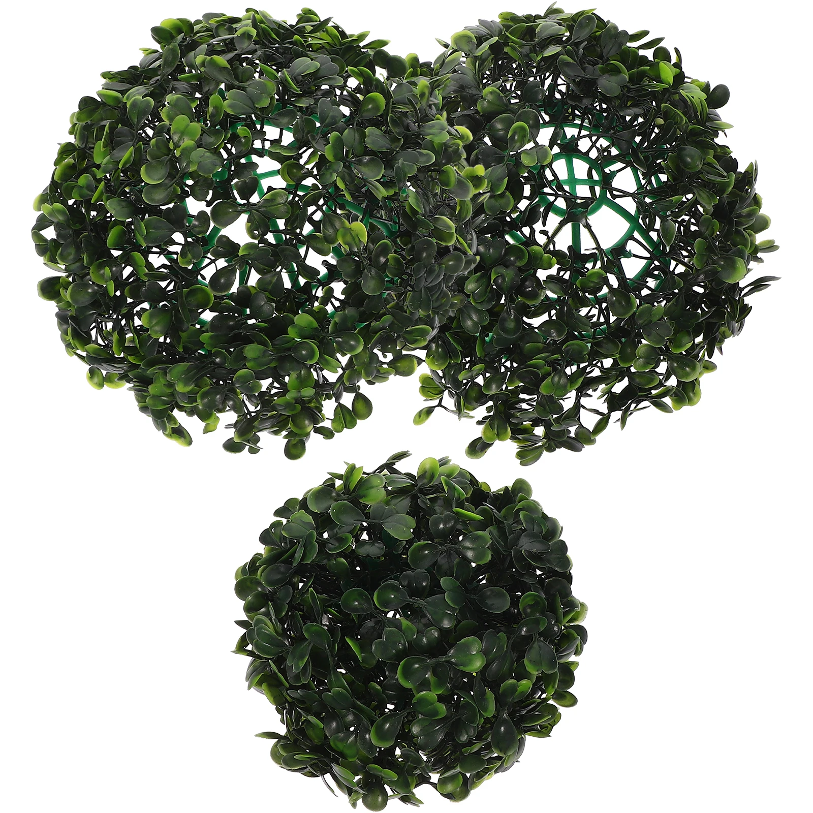 2Pcs High Realism Faux Boxwood Balls Durable Lightweight Plant Decor Indoor Outdoor Topiary Balls Greenery Ornament
2Pcs High Realism Faux Boxwood Balls Durable Lightweight Plant Decor Indoor Outdoor Topiary Balls Greenery Ornament