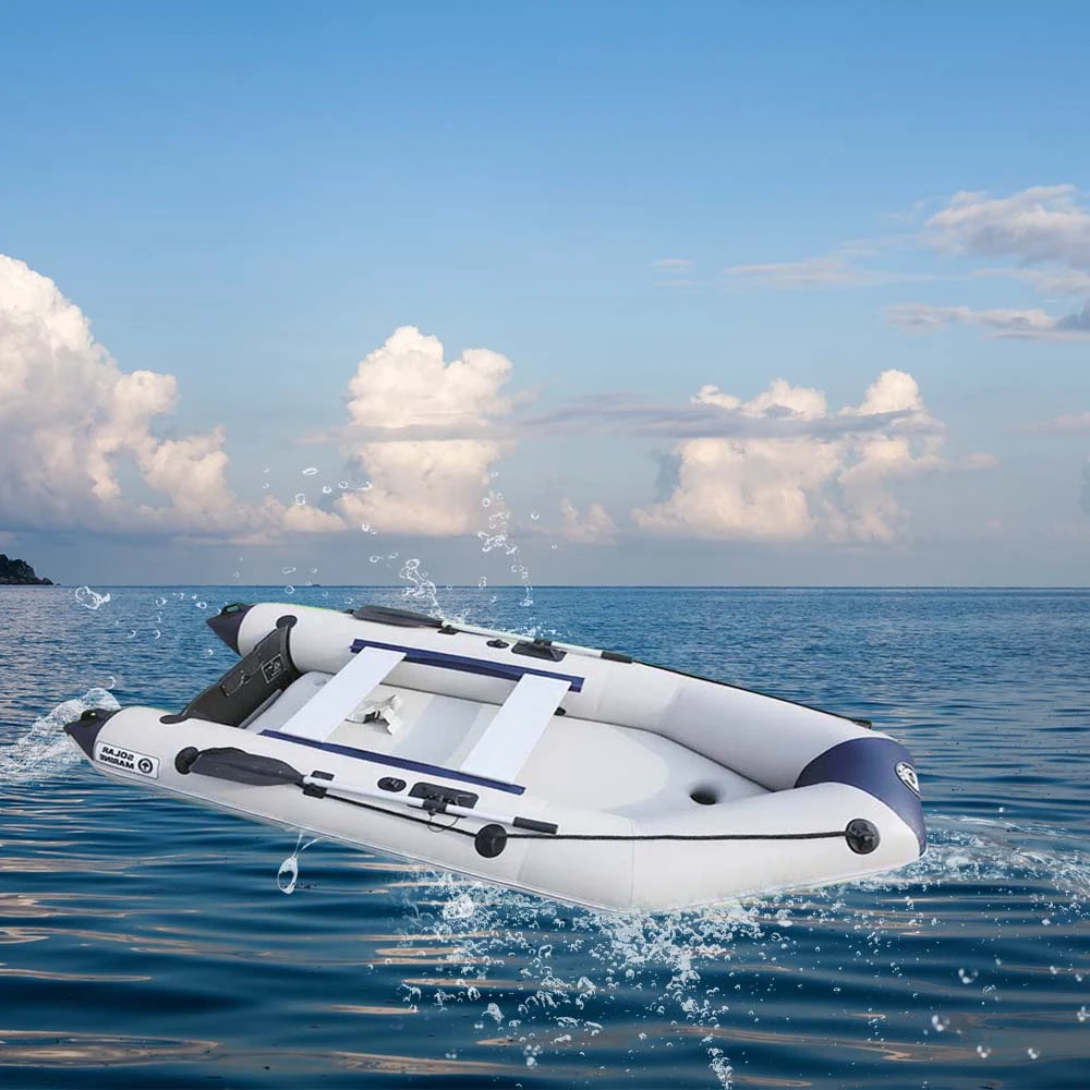 Solarmarine 5 Person Inflatable PVC Speed Kayak Assault Boat Fishing Luxury Yachts Air Mat Floor
Solarmarine 5 Person Inflatable PVC Speed Kayak Assault Boat Fishing Luxury Yachts Air Mat Floor