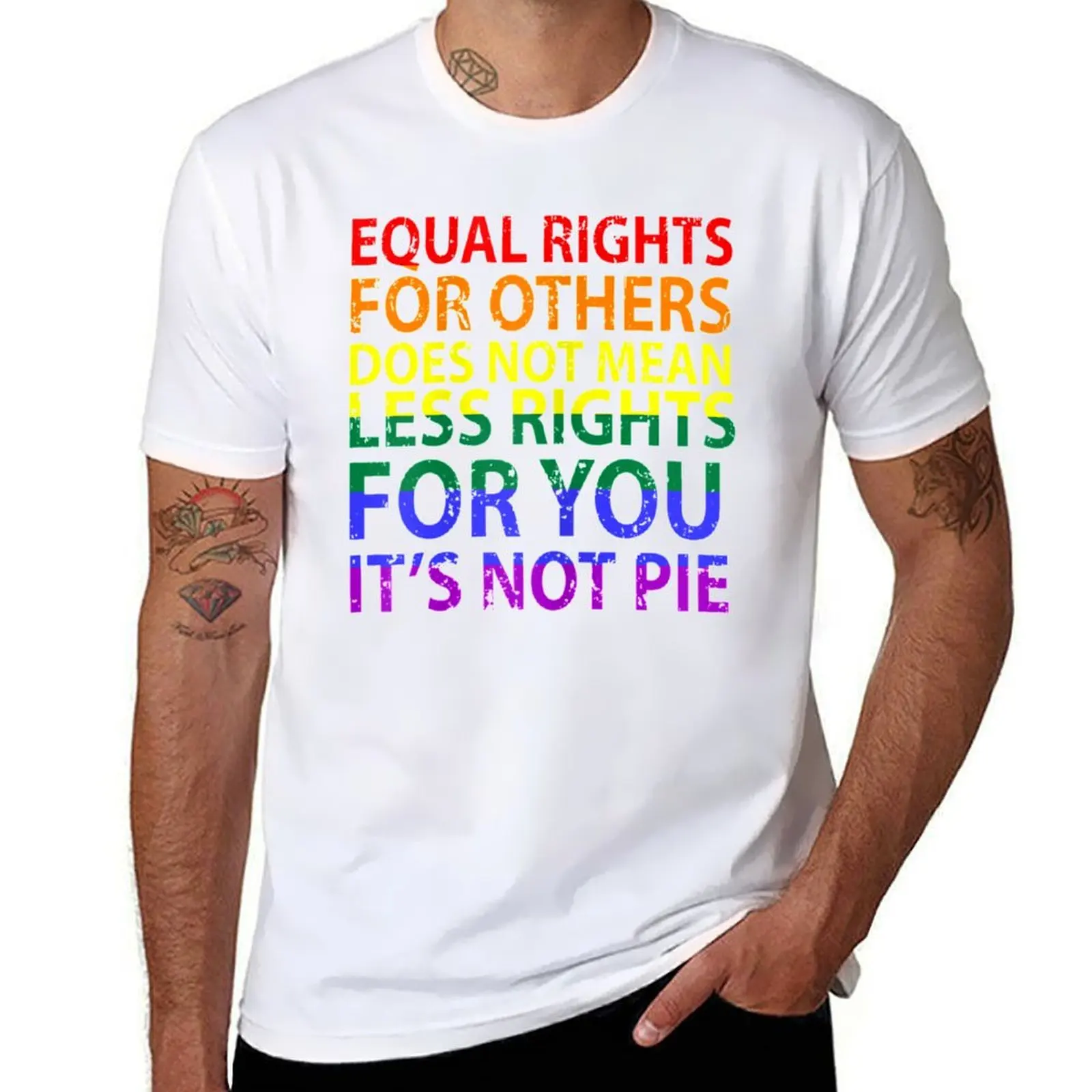 Equal Rights For Others Does Not Mean Less Right For You T-Shirt t shirts cotton 100% man t shirt summer T-Shirt
Equal Rights For Others Does Not Mean Less Right For You T-Shirt t shirts cotton 100% man t shirt summer T-Shirt