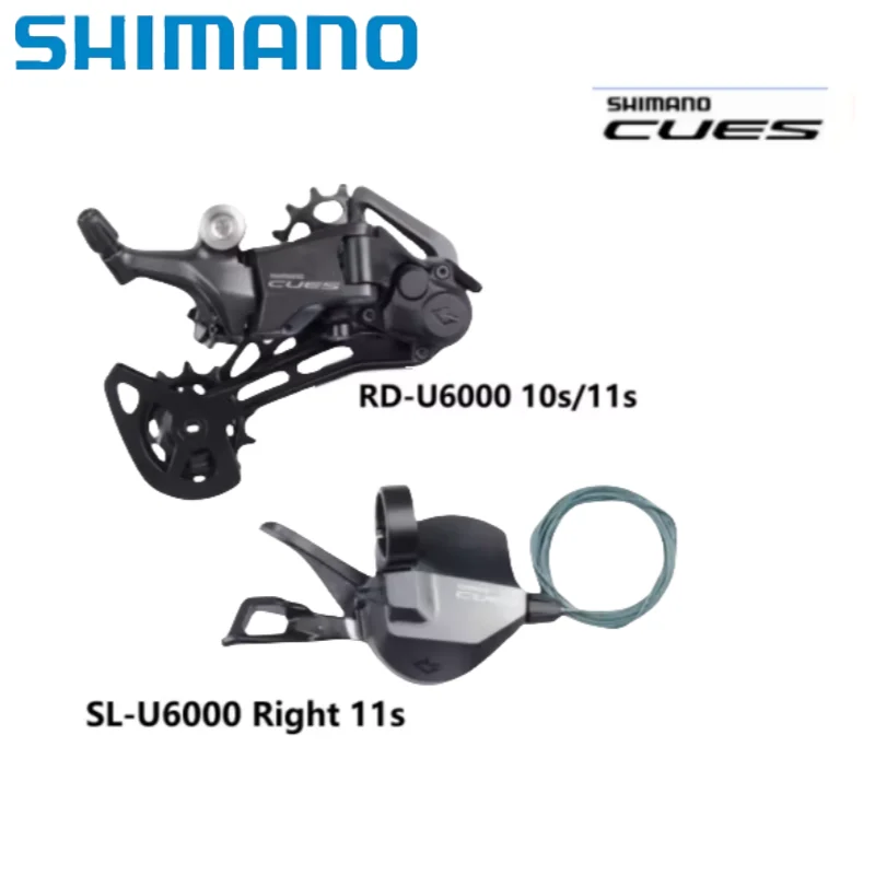 Shimano CUES U6000 Shifter SL-U6000 Right 11s 10s RD-U6020 10s 11s U6000 10s/11s Rear Derailleur For Mountain Bike Bicycle Part
Shimano CUES U6000 Shifter SL-U6000 Right 11s 10s RD-U6020 10s 11s U6000 10s/11s Rear Derailleur For Mountain Bike Bicycle Part