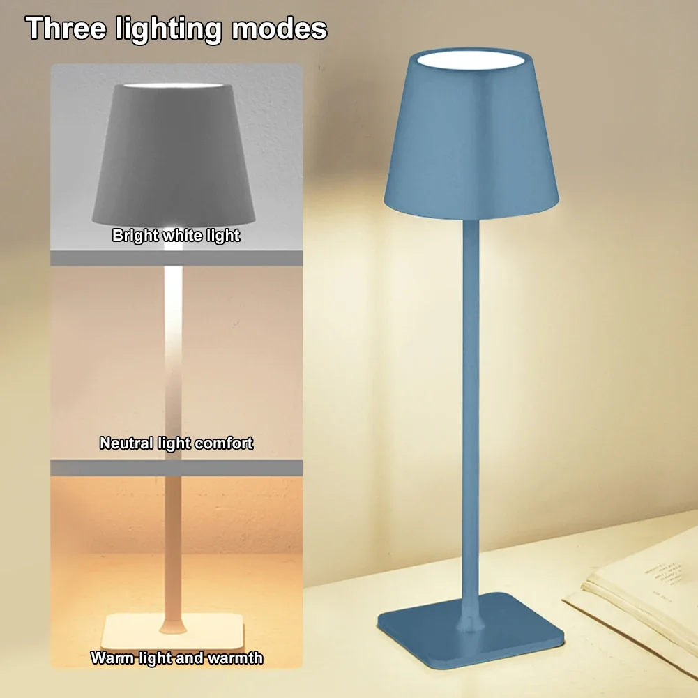 Cordless USB Rechargeable Table Lamp Poldina Waterproof Touch Switch Table Lamp 3000-4500-6000K for Bedroom Hotel Restaurant
Cordless USB Rechargeable Table Lamp Poldina Waterproof Touch Switch Table Lamp 3000-4500-6000K for Bedroom Hotel Restaurant