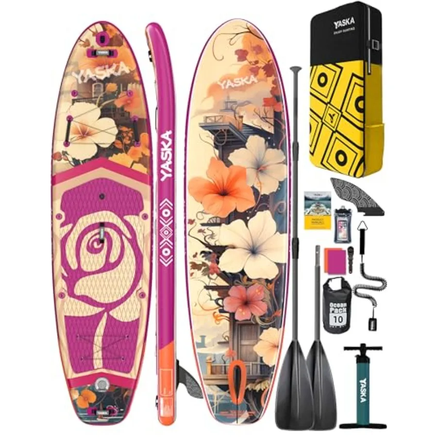 Inflatable Stand up Paddle Board 11ft for adventure, yoga, fishing; PVC material, blue; extra wide design, non-slip deck, begin
Inflatable Stand up Paddle Board 11ft for adventure, yoga, fishing; PVC material, blue; extra wide design, non-slip deck, begin
