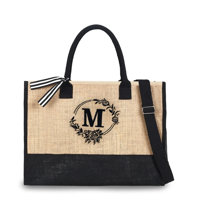 Burlap Tote Bags with Handles Reusable Bridesmaid Gift Bags Grocery Beach Bag for Shopping Wedding
Burlap Tote Bags with Handles Reusable Bridesmaid Gift Bags Grocery Beach Bag for Shopping Wedding