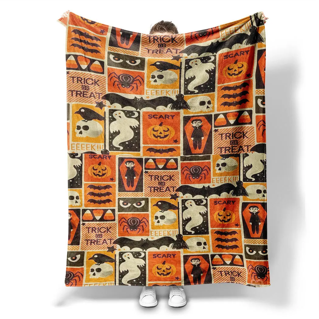 Halloween Checkered Theme Printed Blanket for Sofa Travel Camping Living Room Office Conditioning Blanket for All Seasons Gifts
Halloween Checkered Theme Printed Blanket for Sofa Travel Camping Living Room Office Conditioning Blanket for All Seasons Gifts
