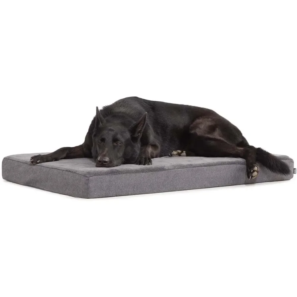 Dog Bed with Washable Cover for Joint Relief, Head and Neck Support Waterproof, Non Skid Bottom, Orthopedic Memory Foam Dog Bed
Dog Bed with Washable Cover for Joint Relief, Head and Neck Support Waterproof, Non Skid Bottom, Orthopedic Memory Foam Dog Bed