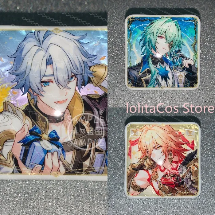 Honkai:Star Rail Phainon Mydei Anaxa White Ceramic Badge Anime Laser Pin Brooch Cartoon Bag Decor Collection Gift Cosplay
Honkai:Star Rail Phainon Mydei Anaxa White Ceramic Badge Anime Laser Pin Brooch Cartoon Bag Decor Collection Gift Cosplay