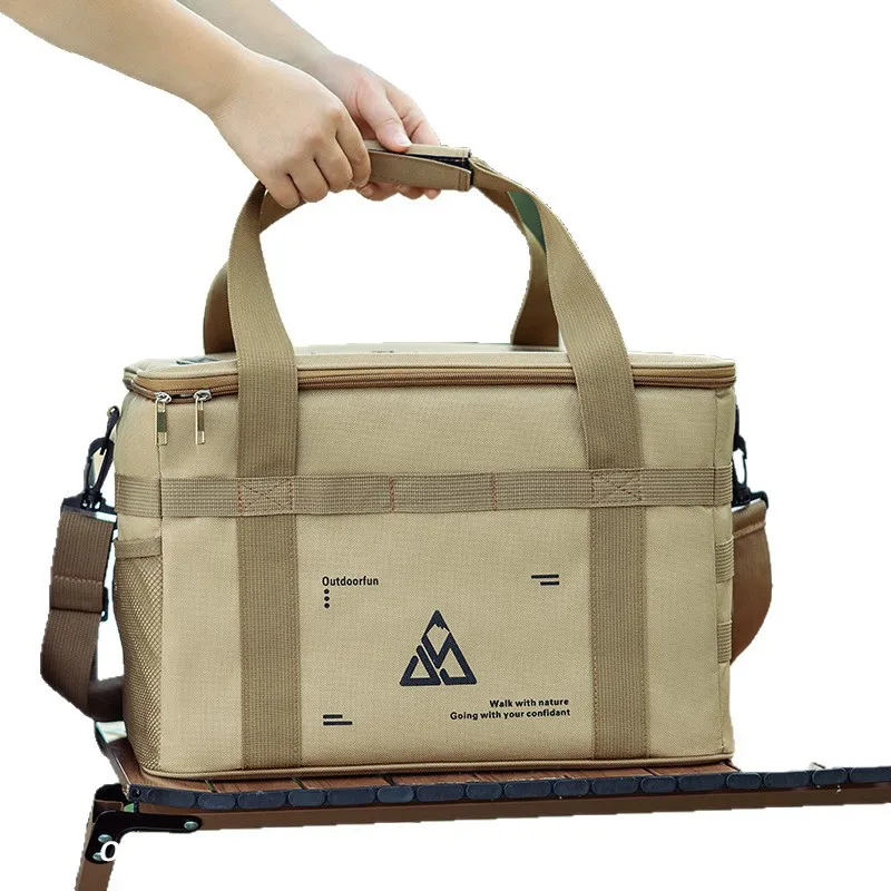 Multifunctional Camping Storage Bag with Insulated Cooler, Large Capacity Outdoor Gear Organizer Tote, Thermal Travel Ice Bag
Multifunctional Camping Storage Bag with Insulated Cooler, Large Capacity Outdoor Gear Organizer Tote, Thermal Travel Ice Bag
