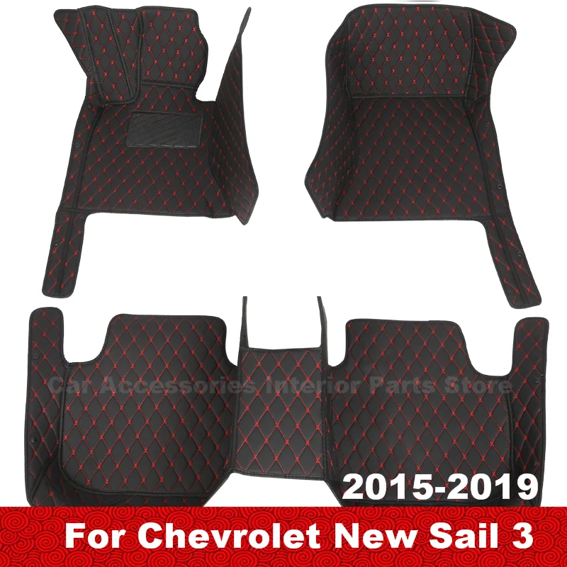 For Chevrolet New Sail 3 2019 2018 2017 2016 2015 Car Floor Mats Leather Carpets Styling Decoration Parts Interior Accessories
For Chevrolet New Sail 3 2019 2018 2017 2016 2015 Car Floor Mats Leather Carpets Styling Decoration Parts Interior Accessories