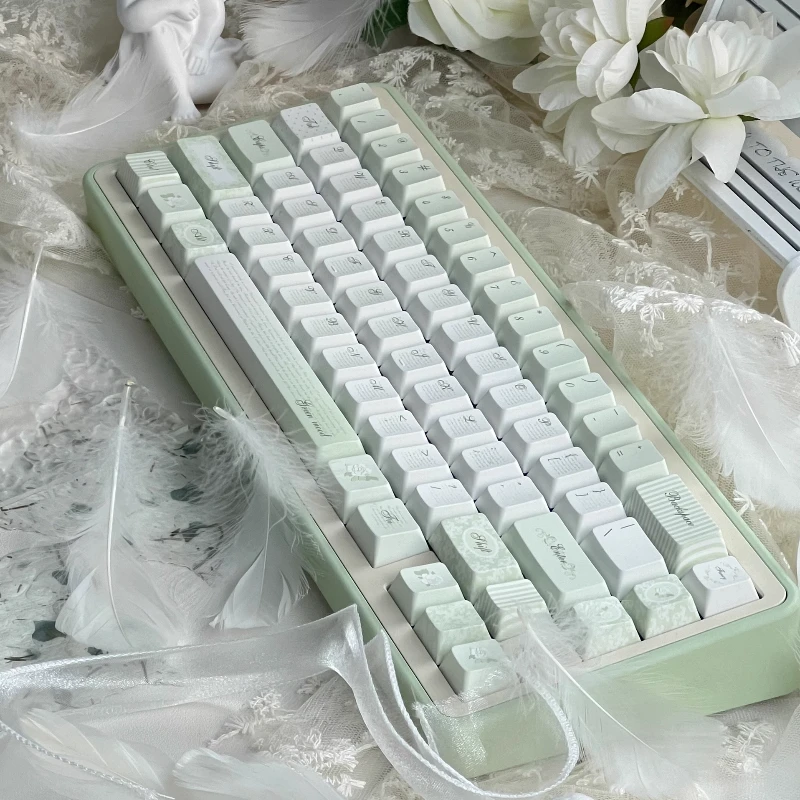 Green Flower Theme Keycap Set PBT New Cherry Profile Keycaps for Mechanical Keyboards Custom Direction Keycap Gift MX Switch
Green Flower Theme Keycap Set PBT New Cherry Profile Keycaps for Mechanical Keyboards Custom Direction Keycap Gift MX Switch