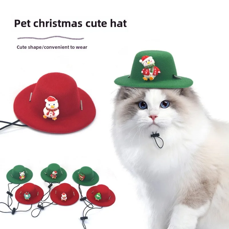 1pcs Pet Christmas Hats Pillbox Hat Design Dog Cat Pet Napped Fabric Decor Hats for Small Dog Cat Puppy Christmas Supplies
1pcs Pet Christmas Hats Pillbox Hat Design Dog Cat Pet Napped Fabric Decor Hats for Small Dog Cat Puppy Christmas Supplies