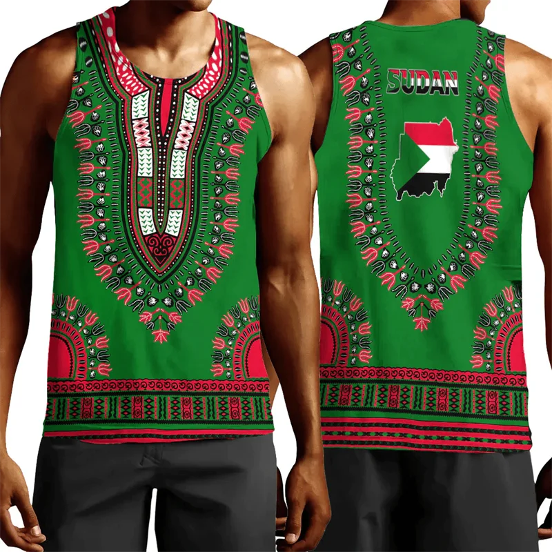 African Flag 3D Print Tank Tops Men's Clothing Women Fashion Casual Streetwear Oversized Tops Tees Sleeveless Shirts Hombre
African Flag 3D Print Tank Tops Men's Clothing Women Fashion Casual Streetwear Oversized Tops Tees Sleeveless Shirts Hombre