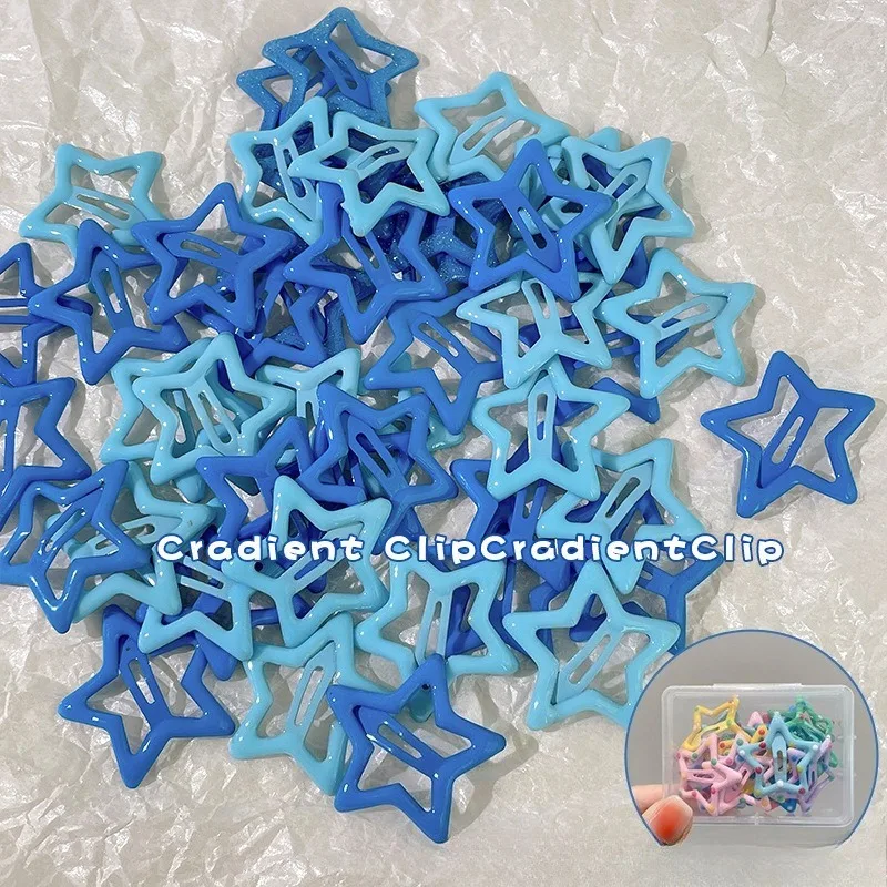 10 шт. красочные заколки для волос со звездами для девочек Y2K Sweet BB однотонные милые металлические заколки со звездами для волос головной убор ювелирные аксессуары подарки
10 шт. красочные заколки для волос со звездами для девочек Y2K Sweet BB однотонные милые металлические заколки со звездами для волос головной убор ювелирные аксессуары подарки