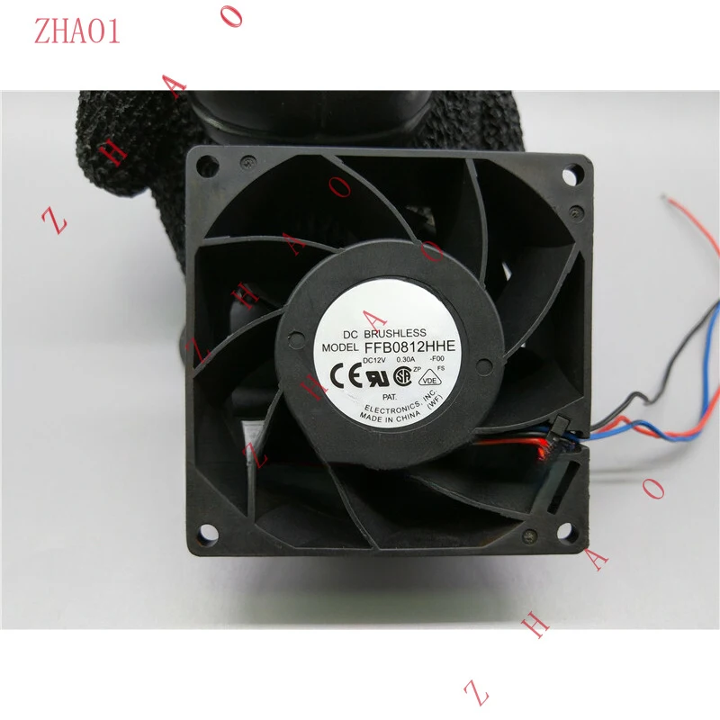Z for Delta FFB0812HHE 12V 0.30A 8038 8cm chassis server cooling fan
Z for Delta FFB0812HHE 12V 0.30A 8038 8cm chassis server cooling fan