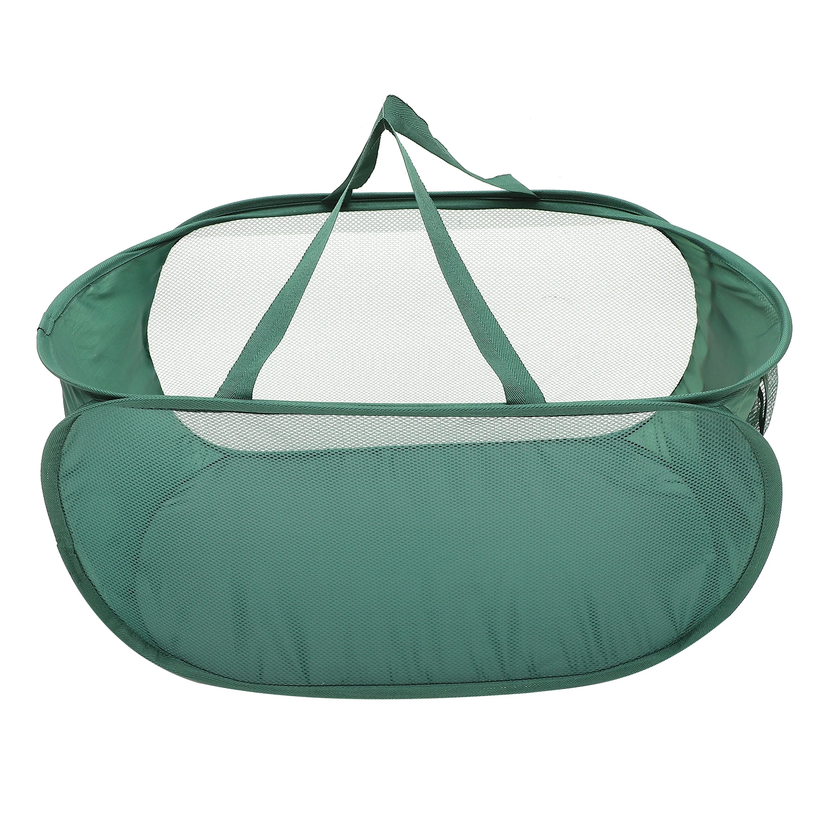 Collapsible Laundry Basket Foldable Large Capacity Storage Hamper Green Nylon Mesh Dirty Clothes Organizer Bedroom Toy Book Shoe
Collapsible Laundry Basket Foldable Large Capacity Storage Hamper Green Nylon Mesh Dirty Clothes Organizer Bedroom Toy Book Shoe