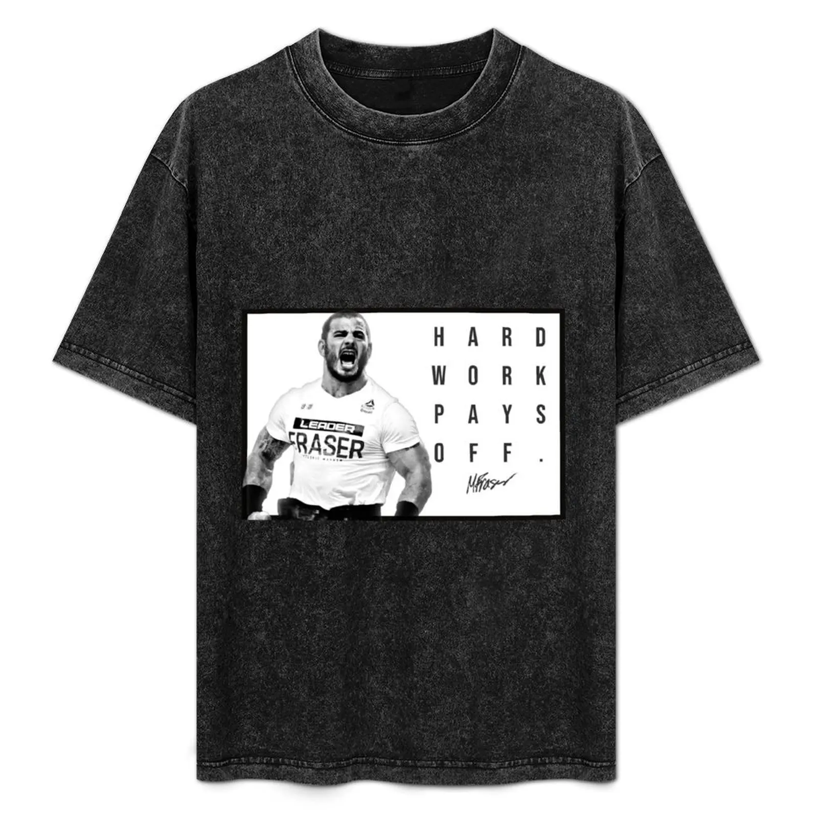 Mat Fraser - CrossFit Games - Hard Work Pays Off - HWPO Black & White Poster Version 1 T-Shirt Plus Size Comfort Fit Tee
Mat Fraser - CrossFit Games - Hard Work Pays Off - HWPO Black & White Poster Version 1 T-Shirt Plus Size Comfort Fit Tee
