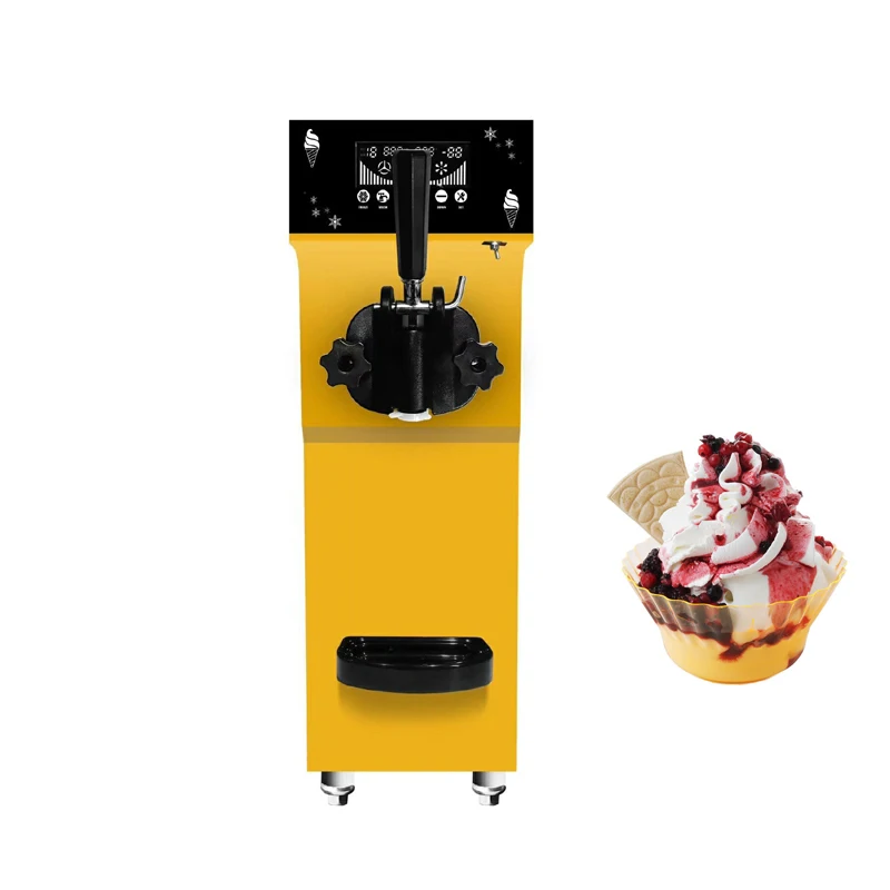 Lightweight And Compact High-Yield Soft Ice Cream Machine, Electric High-Quality Sweet Cone Sundae Machine
Lightweight And Compact High-Yield Soft Ice Cream Machine, Electric High-Quality Sweet Cone Sundae Machine