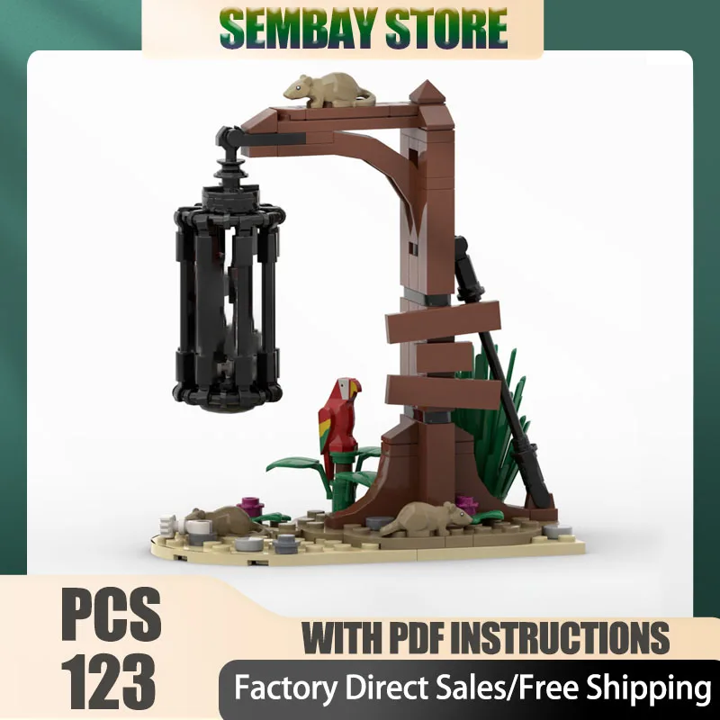 Модель пиратской крепости Moc, строительные кирпичи, модульная модель гиббета, технологические блоки, рождественские игрушки «сделай сам», строительные подарки
Модель пиратской крепости Moc, строительные кирпичи, модульная модель гиббета, технологические блоки, рождественские игрушки «сделай сам», строительные подарки