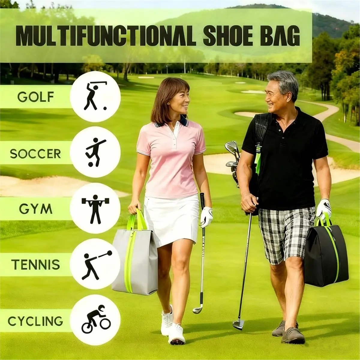 AT33 2 PCS Smell Proof Shoe Cleat Bags for Travel, Cleat Shoe Organizer with Zipper for Soccer, Golf, Gym, Tennis, Baseball
AT33 2 PCS Smell Proof Shoe Cleat Bags for Travel, Cleat Shoe Organizer with Zipper for Soccer, Golf, Gym, Tennis, Baseball