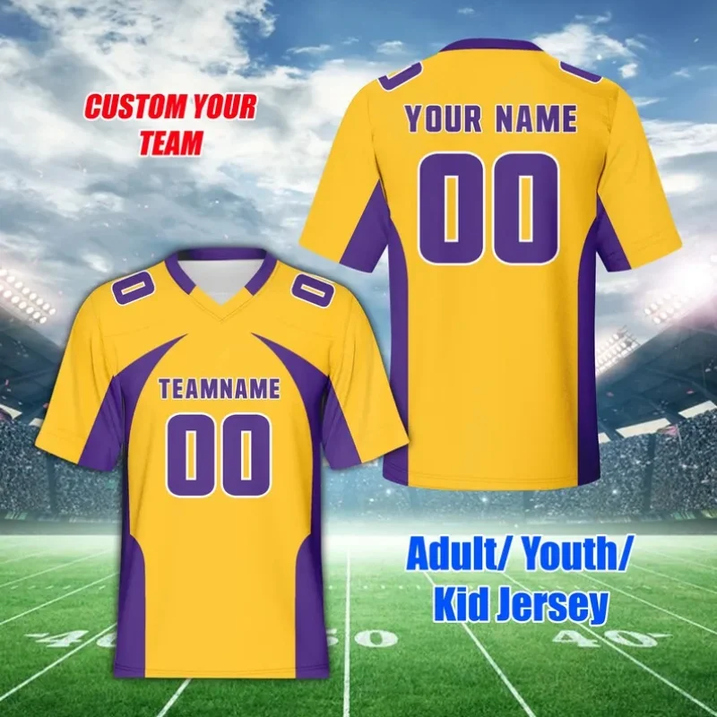 Fashion Football Men T-shirt Custom Name Number Street Personality V Neck 3D Print T Shirts Gym Summer Fans Custom Trend Tee Top
Fashion Football Men T-shirt Custom Name Number Street Personality V Neck 3D Print T Shirts Gym Summer Fans Custom Trend Tee Top