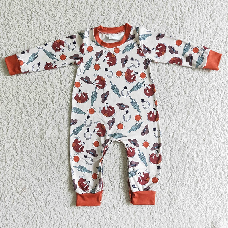 Baby Boy Western Horse Romper Summer Long Sleeve Cactus Bodysuit Clothing Snap Botton Jumpsuit Kids Toddler One-piece Clothes
Baby Boy Western Horse Romper Summer Long Sleeve Cactus Bodysuit Clothing Snap Botton Jumpsuit Kids Toddler One-piece Clothes