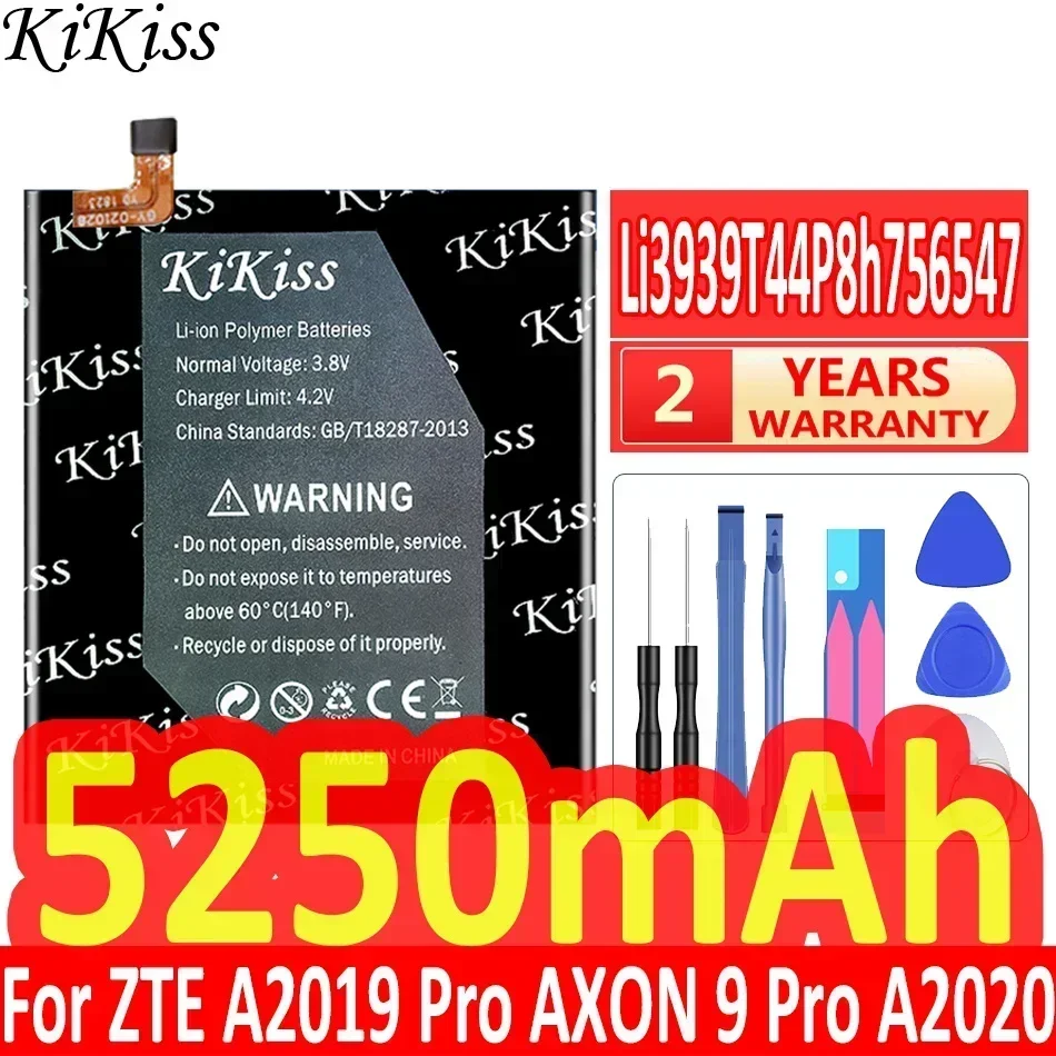 For ZTE A2019 Pro AXON 9 Pro Li3939T44P8h756547(AXON9 pro) 5250mAh Mobile Phone Battery Replacement
For ZTE A2019 Pro AXON 9 Pro Li3939T44P8h756547(AXON9 pro) 5250mAh Mobile Phone Battery Replacement
