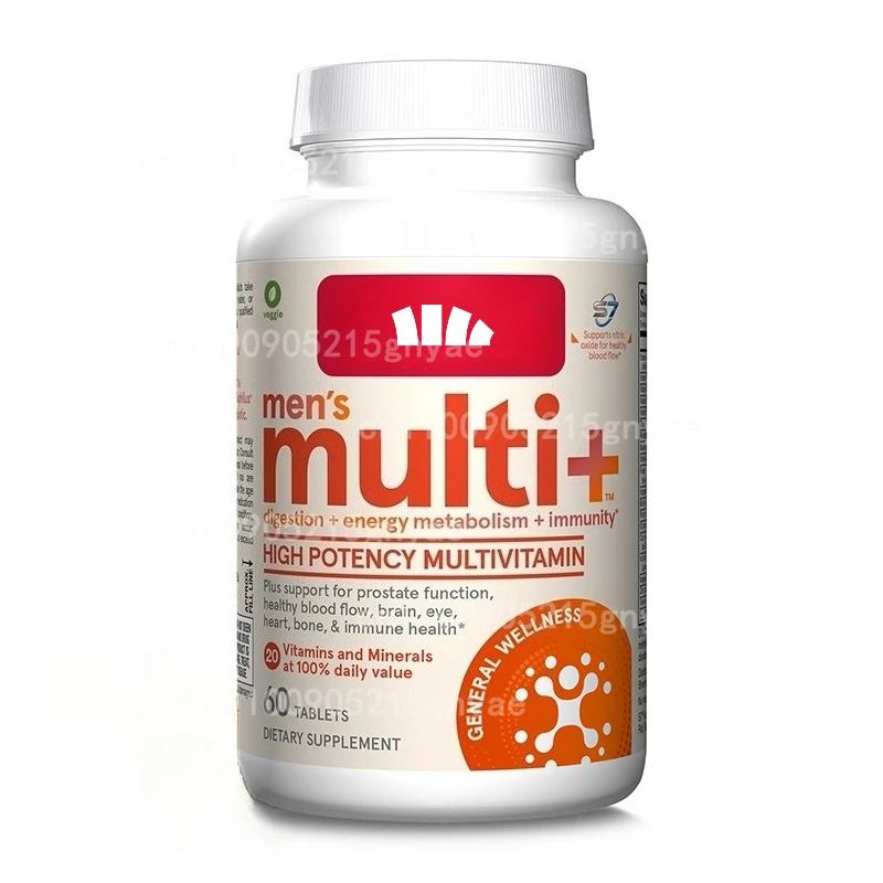 Men's Multivitamin (60 Vegetarian Capsules) Is Used for Strength, Energy, Immune Support, Anti-aging, and Overall Health Support
Men's Multivitamin (60 Vegetarian Capsules) Is Used for Strength, Energy, Immune Support, Anti-aging, and Overall Health Support
