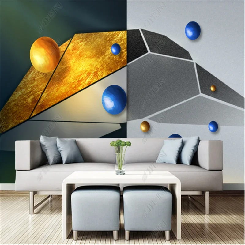 Modern Minimalist Wallpaper For Living Room Geometric Ball TV Background Wall Paper Home Decor Decoration Painting Mural
Modern Minimalist Wallpaper For Living Room Geometric Ball TV Background Wall Paper Home Decor Decoration Painting Mural
