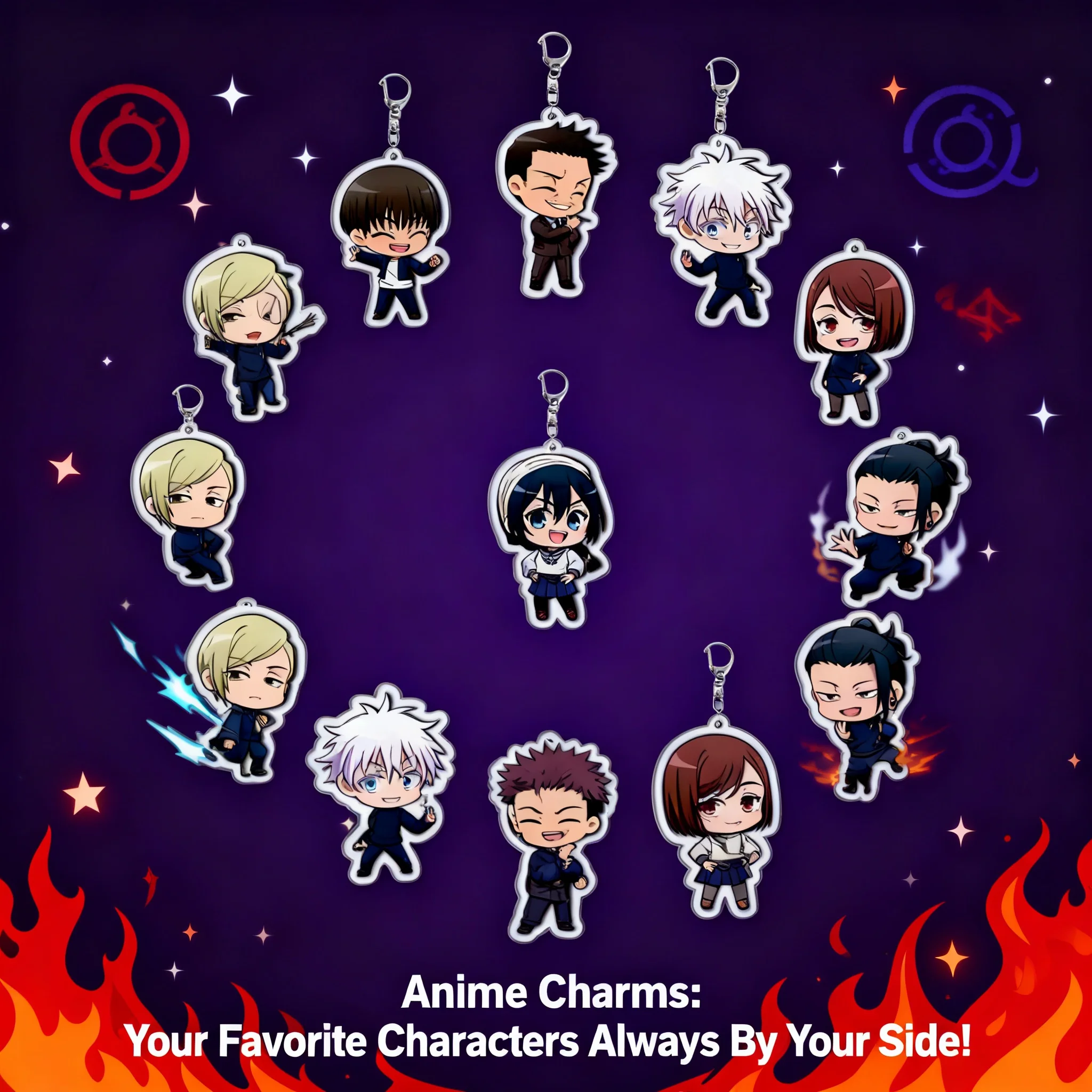 Chainsaw Man Jujutsu Kaisen Yuji Itadori Acrylic Keychain Pendant Anime Merchandise Cross Border Ready Stock Wholesale
Chainsaw Man Jujutsu Kaisen Yuji Itadori Acrylic Keychain Pendant Anime Merchandise Cross Border Ready Stock Wholesale