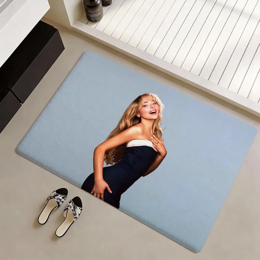 Singer S-Sabrina Carpenter Floor Mat Soft Flannel Non-Slip Door Mat - Thickened Rug for Living Room Home Decor
Singer S-Sabrina Carpenter Floor Mat Soft Flannel Non-Slip Door Mat - Thickened Rug for Living Room Home Decor