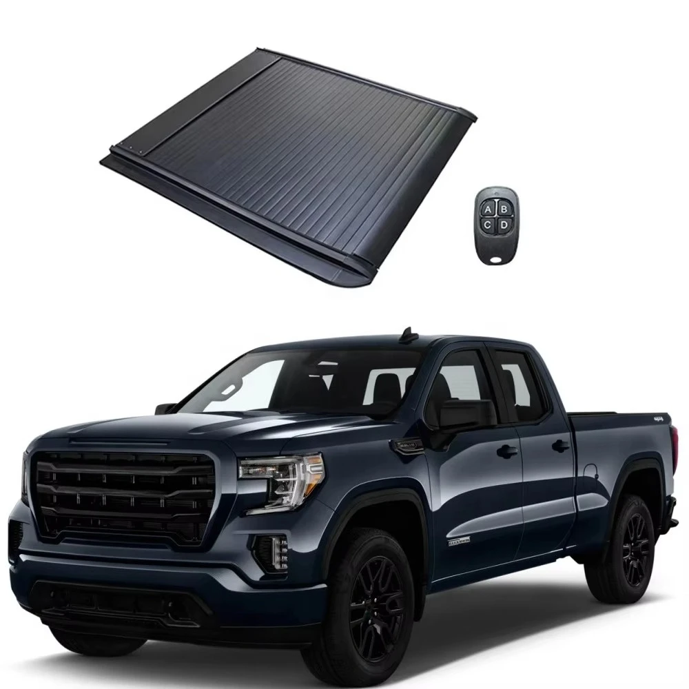 Automatic Hard Pickup Truck Bed Roller Lid Electric Retractable Tonneau Cover for Chevy Silverado 1500
Automatic Hard Pickup Truck Bed Roller Lid Electric Retractable Tonneau Cover for Chevy Silverado 1500