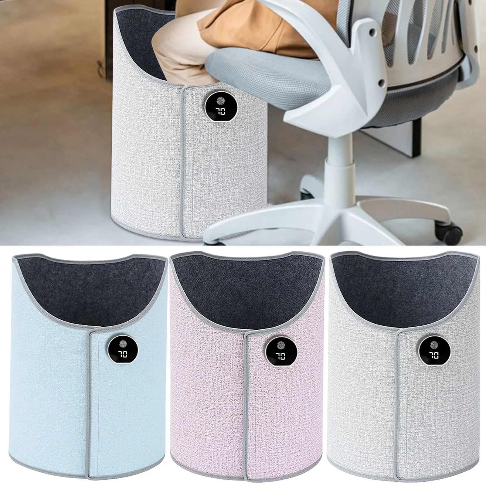 Подогреватель под столом, 5-уровневый регулируемый эргономичный тихий обогреватель под столом, гетры под столом для внутреннего офиса, дома, спальни
Подогреватель под столом, 5-уровневый регулируемый эргономичный тихий обогреватель под столом, гетры под столом для внутреннего офиса, дома, спальни