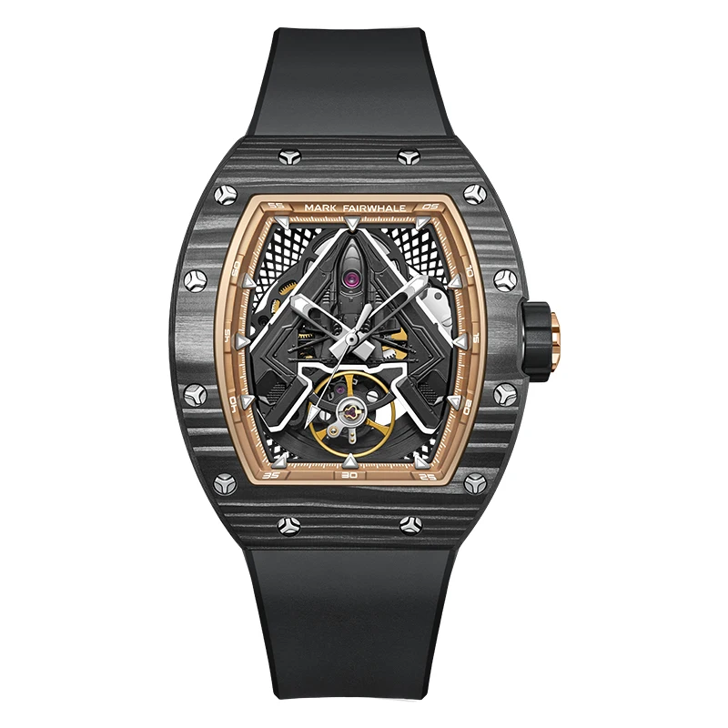 43mm Carbon fibre Sports Automatic Watch Luxury Watch Install Automatic Mechanical HFluoro Rubber Strap Shipping Free Watch
43mm Carbon fibre Sports Automatic Watch Luxury Watch Install Automatic Mechanical HFluoro Rubber Strap Shipping Free Watch