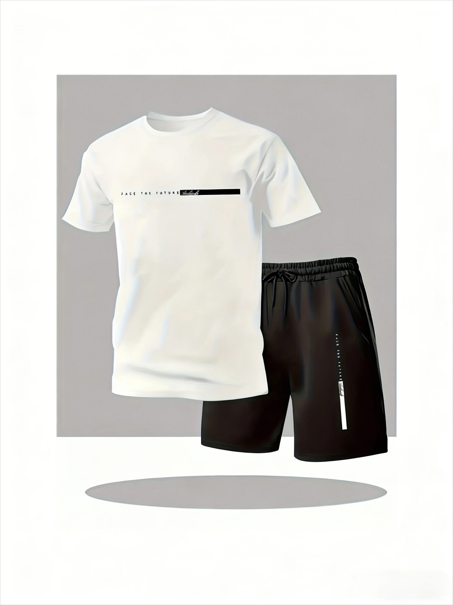 Men's 2-Piece Sports Set, Fashion Print Short Sleeve T-Shirt & Lightweight Shorts Perfect for Spring and Summer - Men's Clothing
Men's 2-Piece Sports Set, Fashion Print Short Sleeve T-Shirt & Lightweight Shorts Perfect for Spring and Summer - Men's Clothing