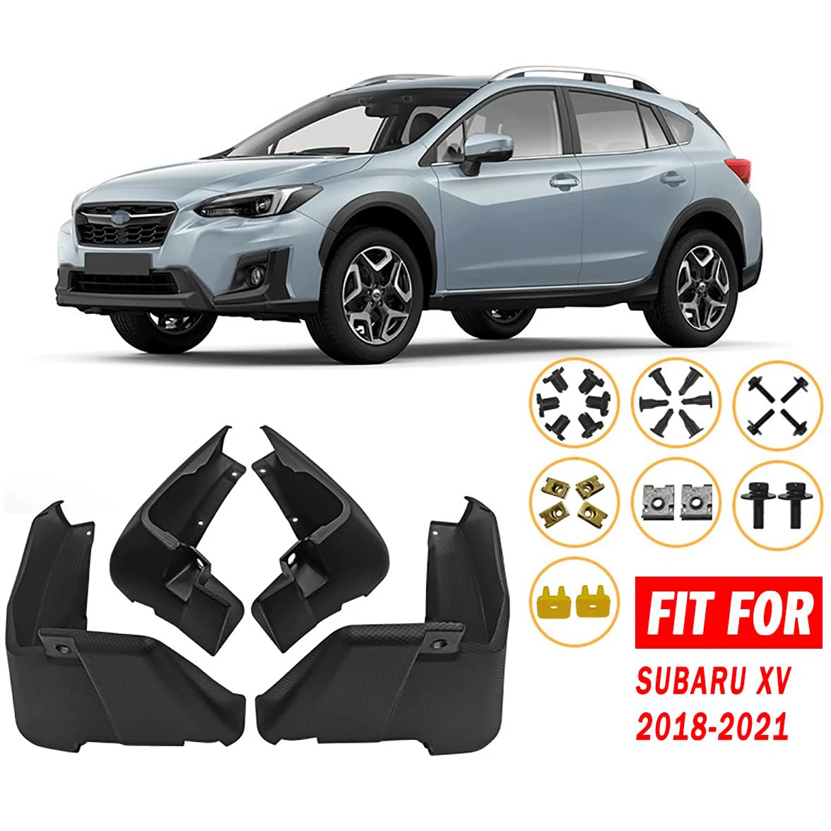 Брызговики, подходят для Subaru XV 2018-2021, передние и задние брызговики, аксессуары
Брызговики, подходят для Subaru XV 2018-2021, передние и задние брызговики, аксессуары