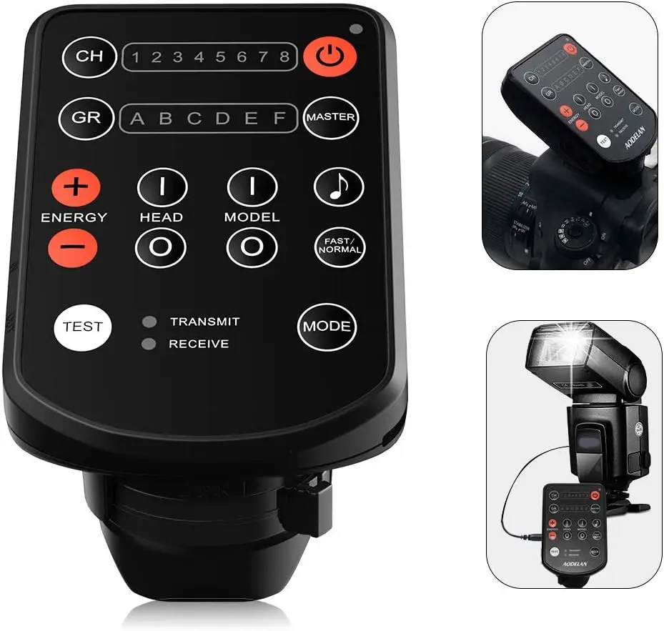 E2 Wireless Flash Trigger Transmitter Non TTL or HSS for Profoto A2, A1X, B1X, Pro-10 A10, B10, B10X; Replace Profoto Air Remote
E2 Wireless Flash Trigger Transmitter Non TTL or HSS for Profoto A2, A1X, B1X, Pro-10 A10, B10, B10X; Replace Profoto Air Remote