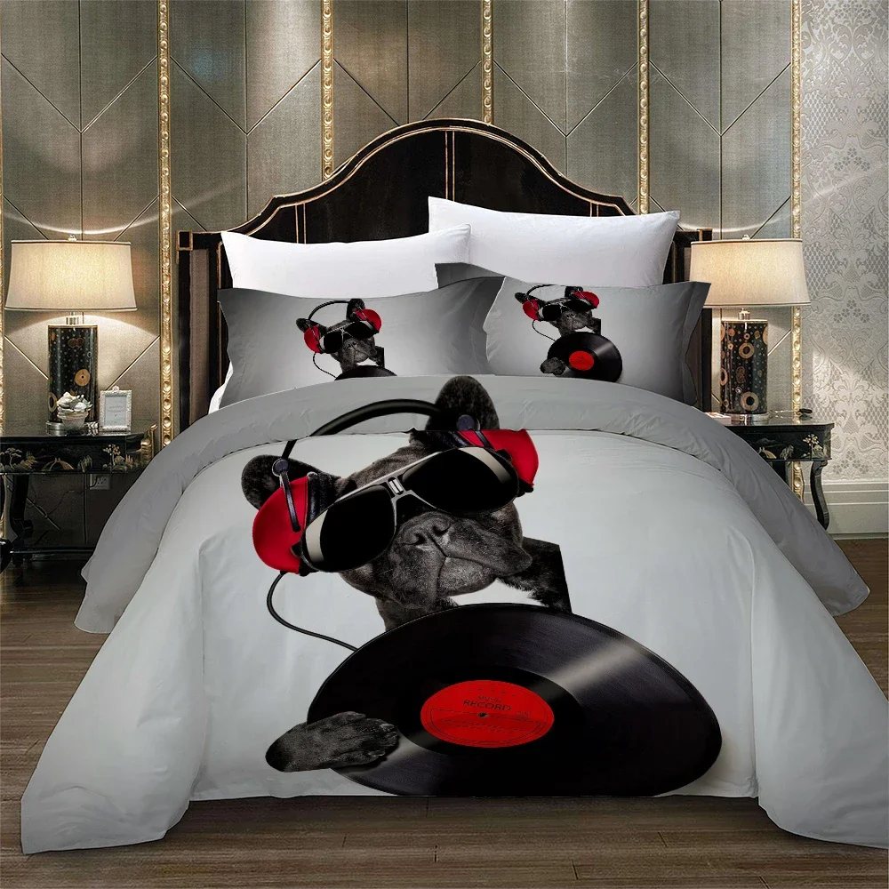 Bedclothes 3D Western Animal Bed Set Music Dachshund Comforter Bedding Sets King Dog Bed Comforter Dekbedovertrek 2 Persoons
Bedclothes 3D Western Animal Bed Set Music Dachshund Comforter Bedding Sets King Dog Bed Comforter Dekbedovertrek 2 Persoons