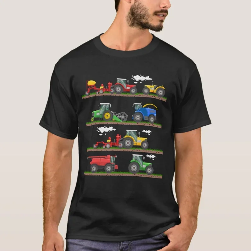 Tractor Farming Combine Harvester Agriculture T-Shirt 100% Cotton O-Neck Summer Short Sleeve Casual Mens T-shirt Size S-3XL
Tractor Farming Combine Harvester Agriculture T-Shirt 100% Cotton O-Neck Summer Short Sleeve Casual Mens T-shirt Size S-3XL