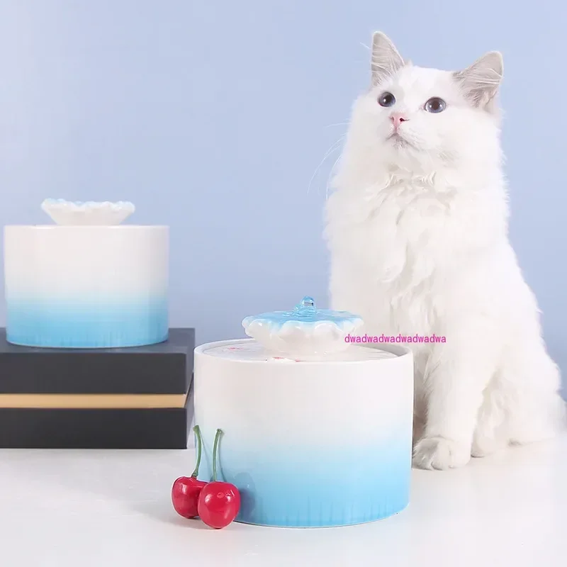 Automatic Electric Feeder for Cat Water Fountain Ceramic Filter Drinking Bowl Cat Drinker Dispenser Drinkers Pump USB Charge
Automatic Electric Feeder for Cat Water Fountain Ceramic Filter Drinking Bowl Cat Drinker Dispenser Drinkers Pump USB Charge